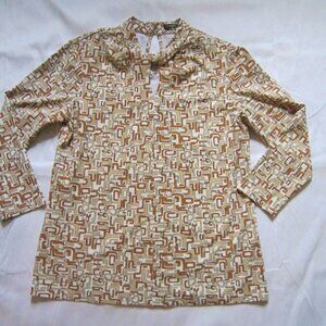 J. McLaughlin Catalina Cloth Long SleeveTop Size Small NWOT